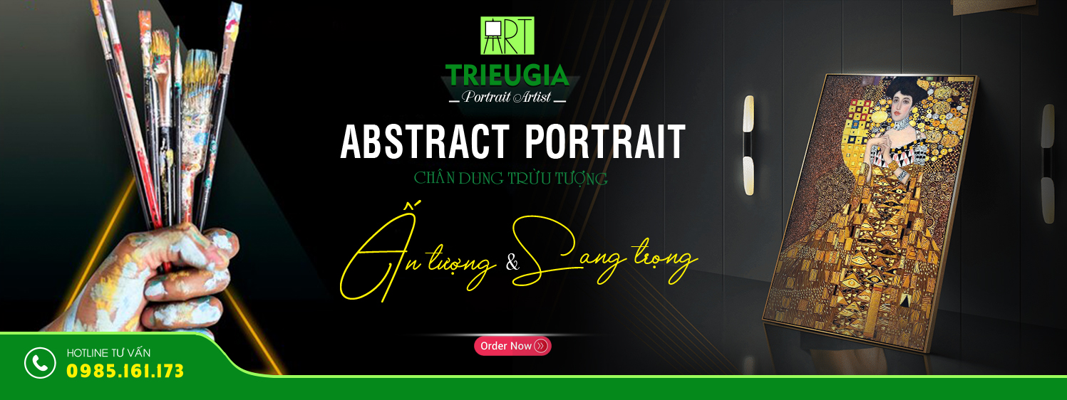 TRANH CHÂN DUNG TRỪU TƯỢNG Banner