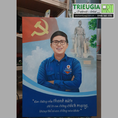 TRANH VẼ CHÂN DUNG 21