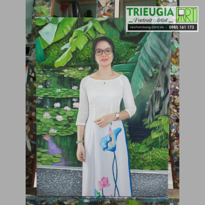 TRANH VẼ CHÂN DUNG 24