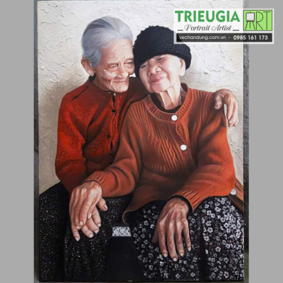 Tranh vẽ chân dung 05
