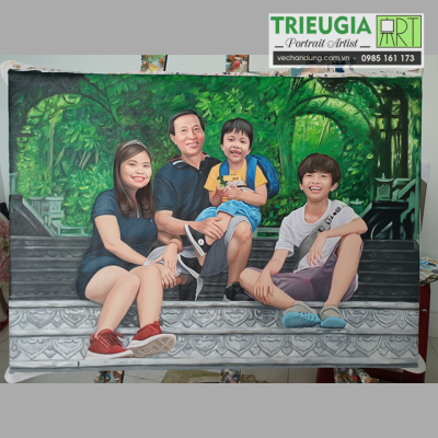 TRANH CHÂN DUNG GIA ĐÌNH 21