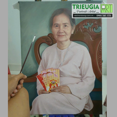 TRANH VẼ CHÂN DUNG 11