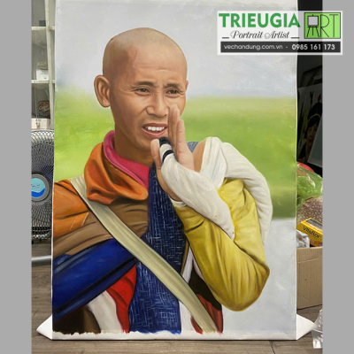 TRANH VẼ CHÂN DUNG 01